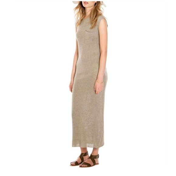Country Road Dresses & Skirts - Country Road Column Sleeveless Linen Viscose Blend Maxi Dress